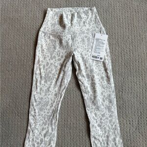 lululemon athletica White Patterned Leggings